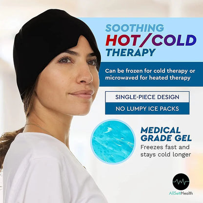 Hot/Cold Therapy Migraine Headband