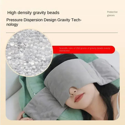 Weighted Sleep Mask – Light Blocking, Fatigue & Stress Relief