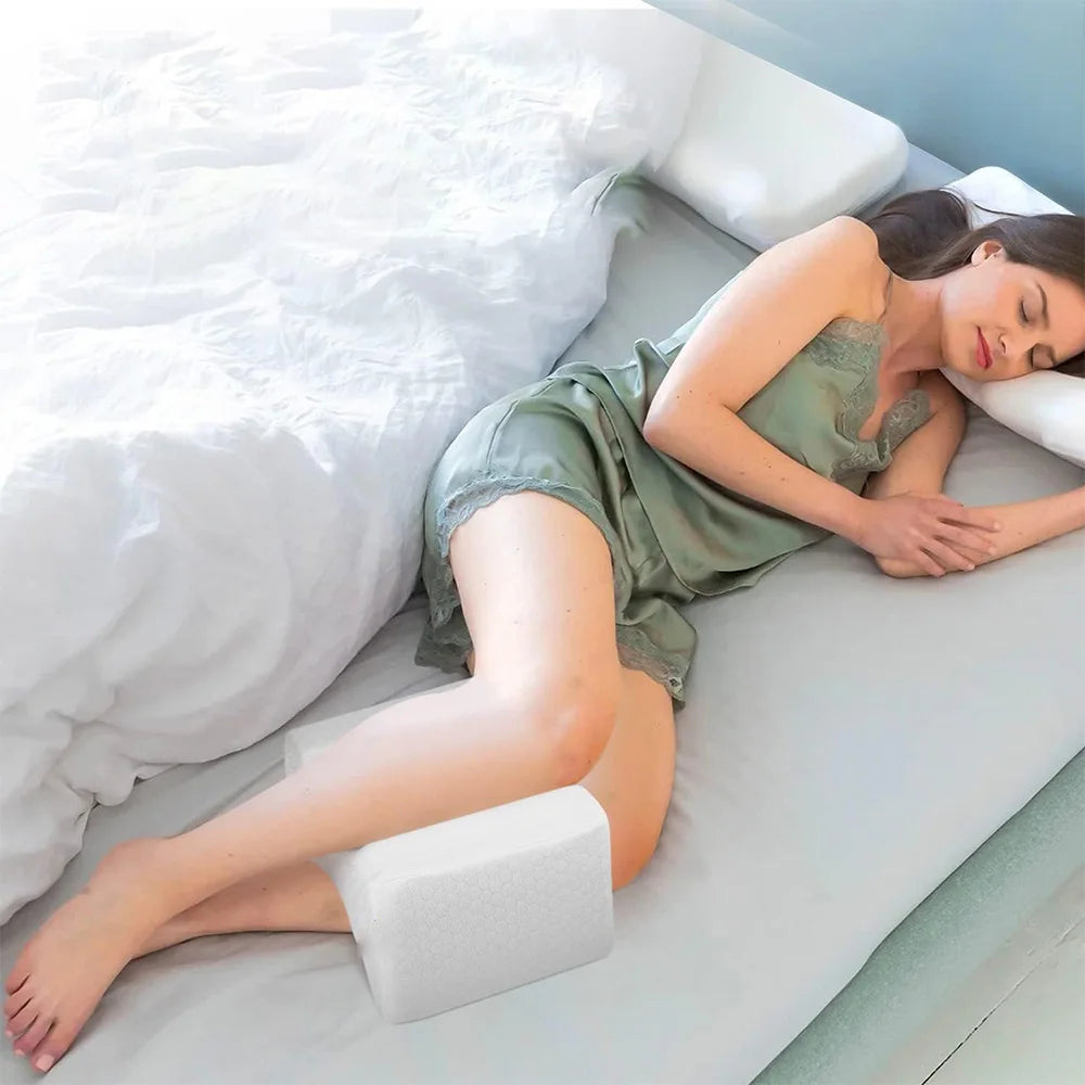 Leg Pillow, Knee Pillow for Side Sleepers, Leg Pillows for Sleeping, Knee Cushion for Sleeping,Suitable for Relieving Leg, Back, Knee Pain