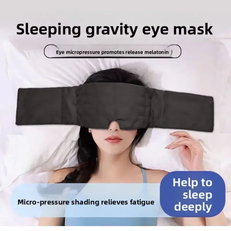 Weighted Sleep Mask – Light Blocking, Fatigue & Stress Relief