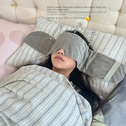 Weighted Sleep Mask – Light Blocking, Fatigue & Stress Relief