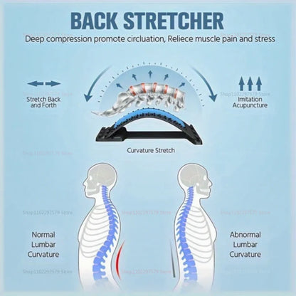 Back Massager and Lumbar Support