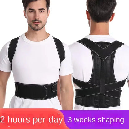 Posture Corrector Belt – Back & Shoulder Support for Men & Women