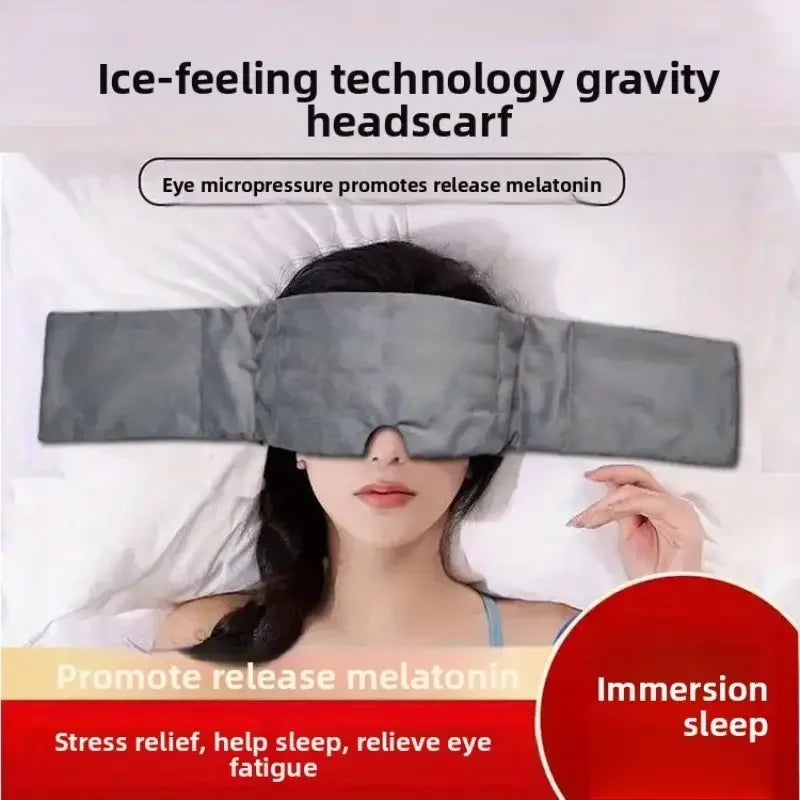 Weighted Sleep Mask – Light Blocking, Fatigue & Stress Relief