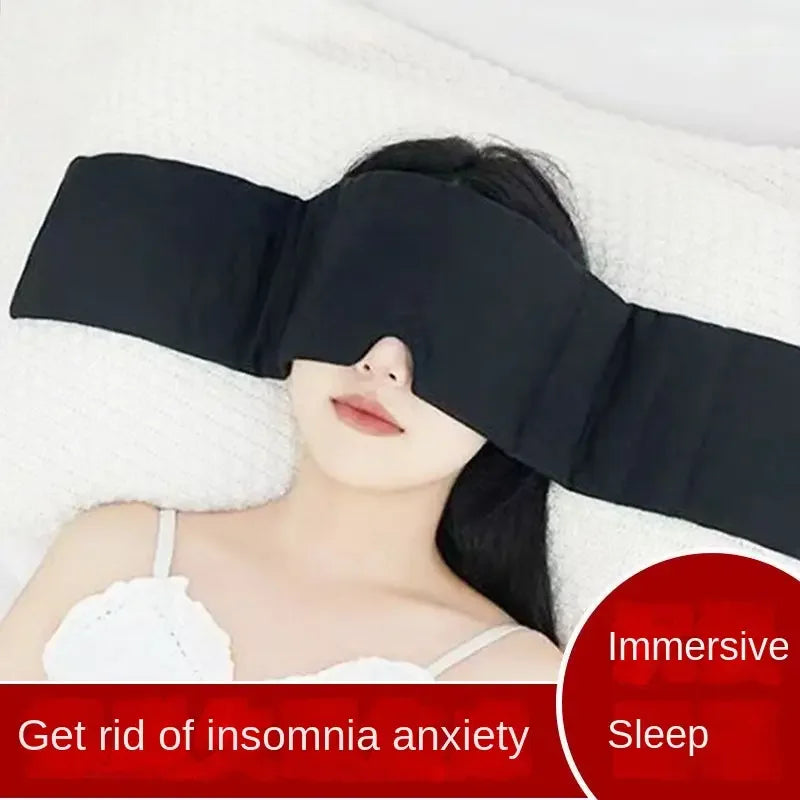 Weighted Sleep Mask – Light Blocking, Fatigue & Stress Relief
